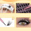 False Eyelashes Cluster Kit: 30D+40D+50D Mixed Volume Lashes, Natural Look 3