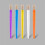 Ensemble d'outils de peinture 10 pièces avec récipients de 10