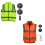 Veste de refroidissement de sécurité avec 2-Vert fluo S 2