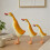 Figurine de canard en bois sculptée à la main, Sculpture 9