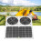 Construction imperméable portative de ventilateur de panneau 4