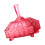 High Quality Glass Storage Jar With Leakproof Cap Candies-Red 1