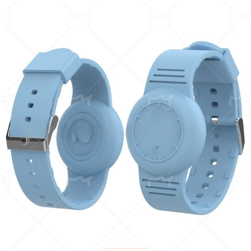 Silikon AirTag Armband Schutzhülle Blue