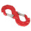 S-Type Integrated Winch Quick Shackle Red Quick Release for Off Road Recovery 1