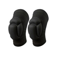 (L) 1 Pair/2Pcs Thickening Knee Pads Protection Sports Elastic Knee Protector Fitness Basketball Volleyball Anti Collision Pads