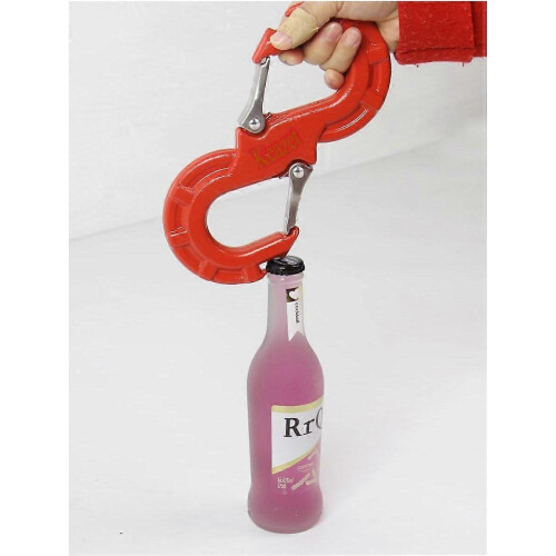 S-Type Integrated Winch Quick Shackle Red Quick Release for Off Road Recovery 2