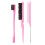 (Pink, 3pcs) Set Peigne Coloration Franges & Sourcils 1