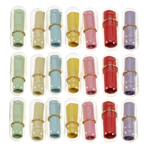 Compact Wishing Bottles with Note Inserts, Perfect for present Giving