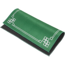Tapete de Mahjong antideslizante y resistente al desgaste para mesas de juego, diseño cuadrado, reducción de ruido.