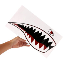PVC Decorative Kayak Sticker Waterproof Pattern Decal for Inflatable Boat Kayaking Accessories
