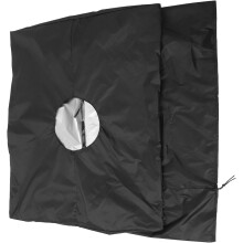 Housse de protection réutilisable pour seau d'extérieur, idéale pour le jardin.