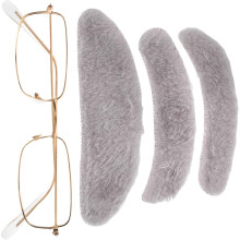 1 Set Opa-Kostümzubehör für Herren, inklusive falschem Bart, Augenbrauen, Brille und Spatel
