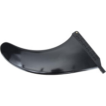 Aileron de paddle portable de 23 cm (9 pouces), noir, détachable, accessoire pour sports nautiques et paddle.