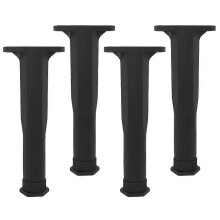 4pcs Adjustable Bed Frame Support Legs, Height Adjustable Durable Furniture Replacement Parts for Bed Riser Stability