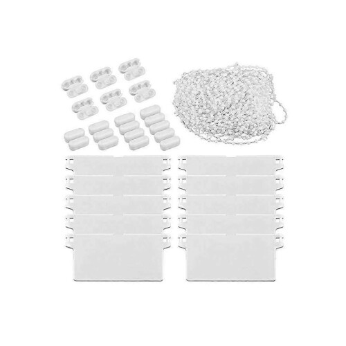 Vertical Blinds Parts Plastic Curtain Accessories Set for Replacement 1 Kit