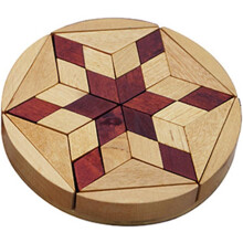 Puzzle en bois de style vintage, puzzle éducatif pour l'apprentissage précoce et le développement cérébral.