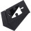 Supporto portatile per coperchio di puzzle, in materiale PLA nero con design elegante. 1