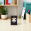 Supporto portatile per coperchio di puzzle, in materiale PLA nero con design elegante. 6