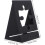 Supporto portatile per coperchio di puzzle, in materiale PLA nero con design elegante. 2