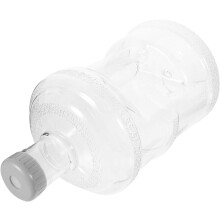 Seau à eau portable de 5 L en polycarbonate épais avec poignée, grande capacité