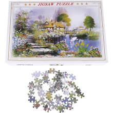 Puzzle de 1000 pièces en papier pour enfants, représentant de magnifiques paysages.