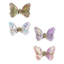 Nail Art DIY Accessories Butterflies Manicure Tools with 4Pcs Patches