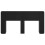 VidaXL vidaXL Headboard Cabinet with Storage Black Engineered Wood 5