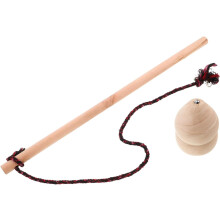 Kreisel aus Holz, Schnurspielzeug für Jungen und Mädchen, traditionelles, altmodisches Fitness- und Bewegungsspiel für draußen