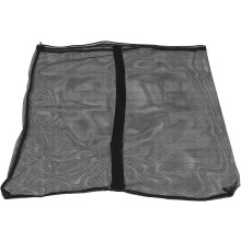 Große Netz-Sportballtasche 76 x 95 cm – Schwarze Aufbewahrungstasche für Volleyball, Basketball und Fußball
