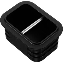 Fixador da corda da perna do surfboard retangular preto da perna do surfboard Fixador da cadeia resistente anti-roubo