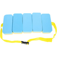 Planche de natation flottante en EVA pour l'entraînement à la natation (bleue et jaune).