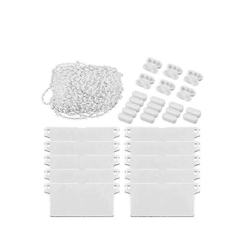Vertical Blinds Parts Plastic Curtain Accessories Set for Replacement 1 Kit 1