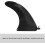 Inflatable Surfboard Tail Fin 21X16.5Cm Removable Large Fish Fin with Screw 3