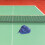Table Tennis Ball Storage Case for 3 Balls, Blue Mini Triangle Protective Bag, Reusable Fixed Storage Pouch 7