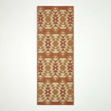 (75 x 200 cm) Anya Aztec Orange Outdoor Rug