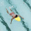 Planche de natation jaune pour débutants, planche flottante 3