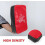 Kick Pad for Martial Arts Training – Thick Red Kickboxing Strike Pad 3