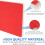 Taekwondo Breaking Board for Medium 10mm Red Plastic Training and Performance Board Portable 1