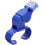 Referee Whistle with Ring, Loud Dual-Tone Plastic Trainer Whistles 1