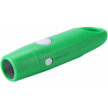 Silbato electrónico de plástico para supervivencia al aire libre y emergencias, ideal para partidos de fútbol y baloncesto.