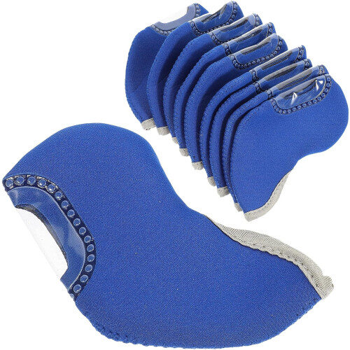 Housse de putter en néoprène, 10 pièces, bleue.