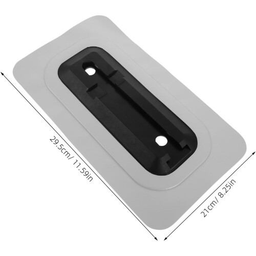 Paddleboard Fin Connector 9 polegadas PVC Fin Slot Patch Base Acessório de reparação 1