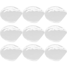 10 láminas protectoras adhesivas para palas de tenis de mesa, lámina protectora de plástico para raquetas profesionales.