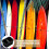 Surfboard Leg Leash Plug Black Rectangular Surfboard Leg Rope Fixator Sturdy Anti-Theft Chain Plug 5