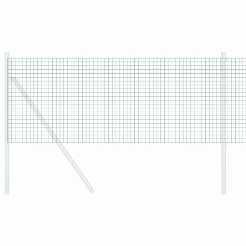 VidaXL vidaXL Doppelstabmattenzaun 10000 x 80 cm Grün 1