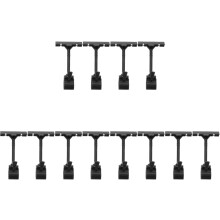 12 Stück Kartenclips, Etikettenclips, Schlüsselanhänger-Etikettenhalter-Klemmen für Ladendisplays