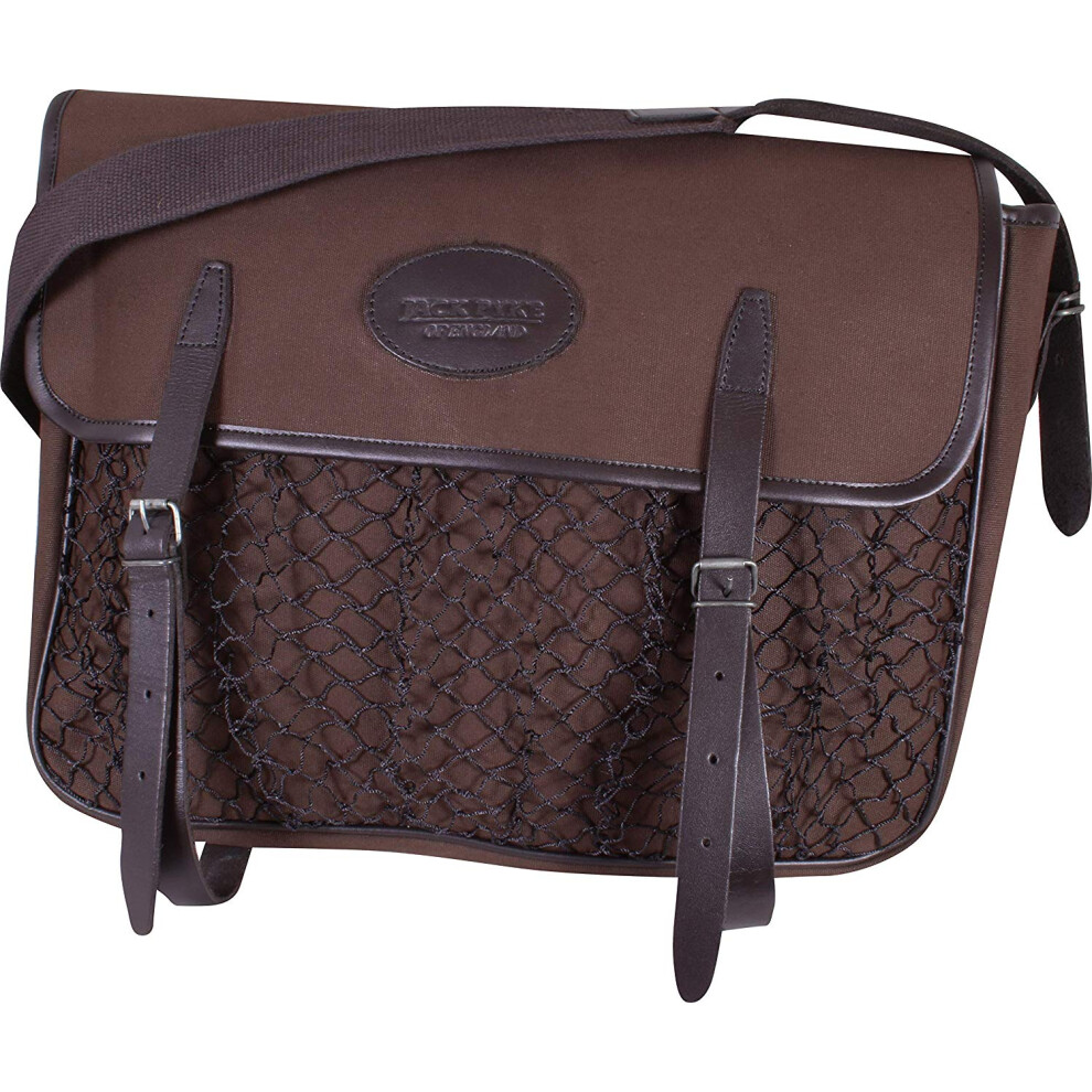 Jack Pyke Heavy Cotton Canvas Game Bag Brown