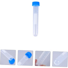 Tubes lisses, flacons de 10 ml, échelle pour la recherche scientifique et l'équipement, couleur aléatoire