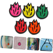 10 stuks siliconen trillingsdempers voor tennisrackets, meerkleurige dempers voor tennisrackets