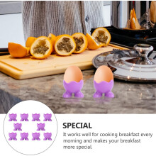 Lot de 10 moules à œufs en silicone, cuiseurs à œufs multifonctionnels.